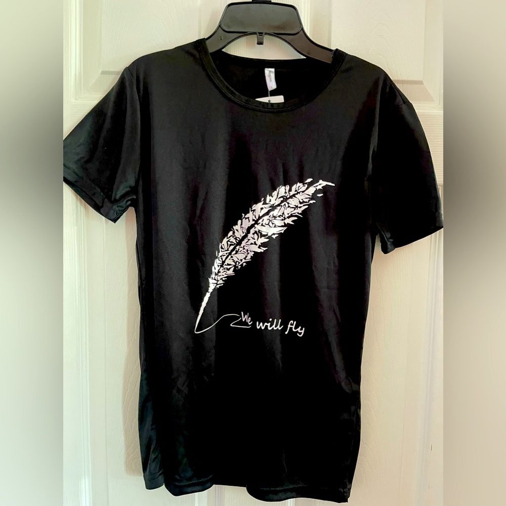 Black and white boys T-shirt